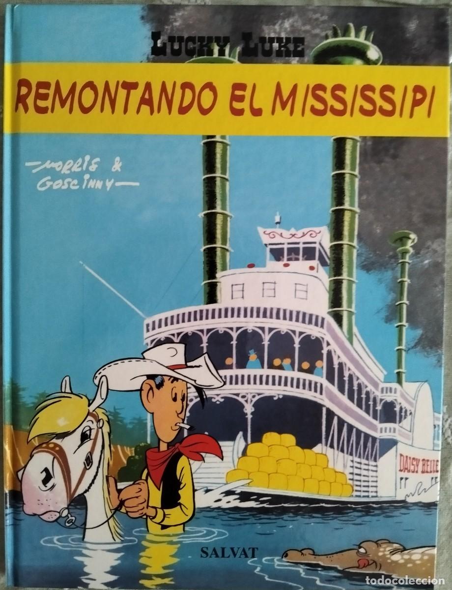 C&oacute;mics: LUCKY LUKE: REMONTANDO EL MISSISSIPI. SALVAT EDITORES 2002 (Formato de tapa dura)