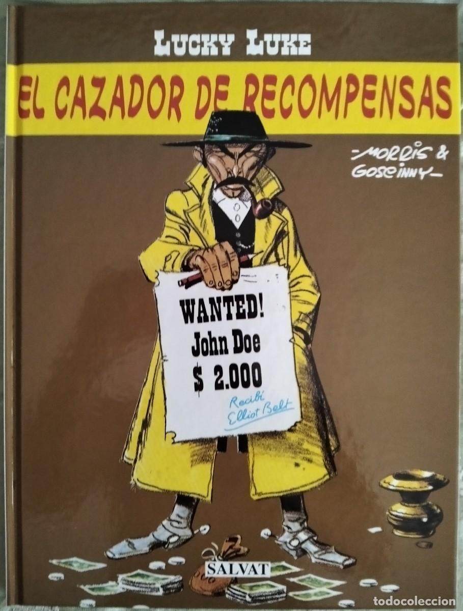 C&oacute;mics: LUCKY LUKE: EL CAZADOR DE RECOMPENSAS. SALVAT EDITORES 2001 (Formato de tapa dura)