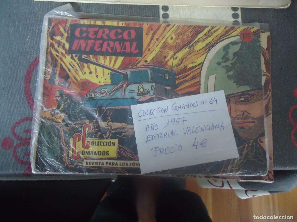Comics: COLECCION COMANDOS, CERCO INFERNAL