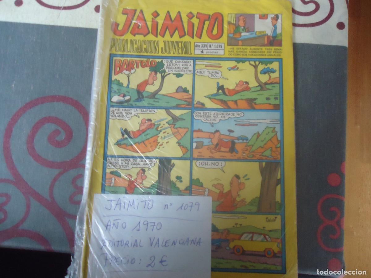 Fumetti: JAIMITO N&ordm; 1079, EDITORIAL VALENCIANA