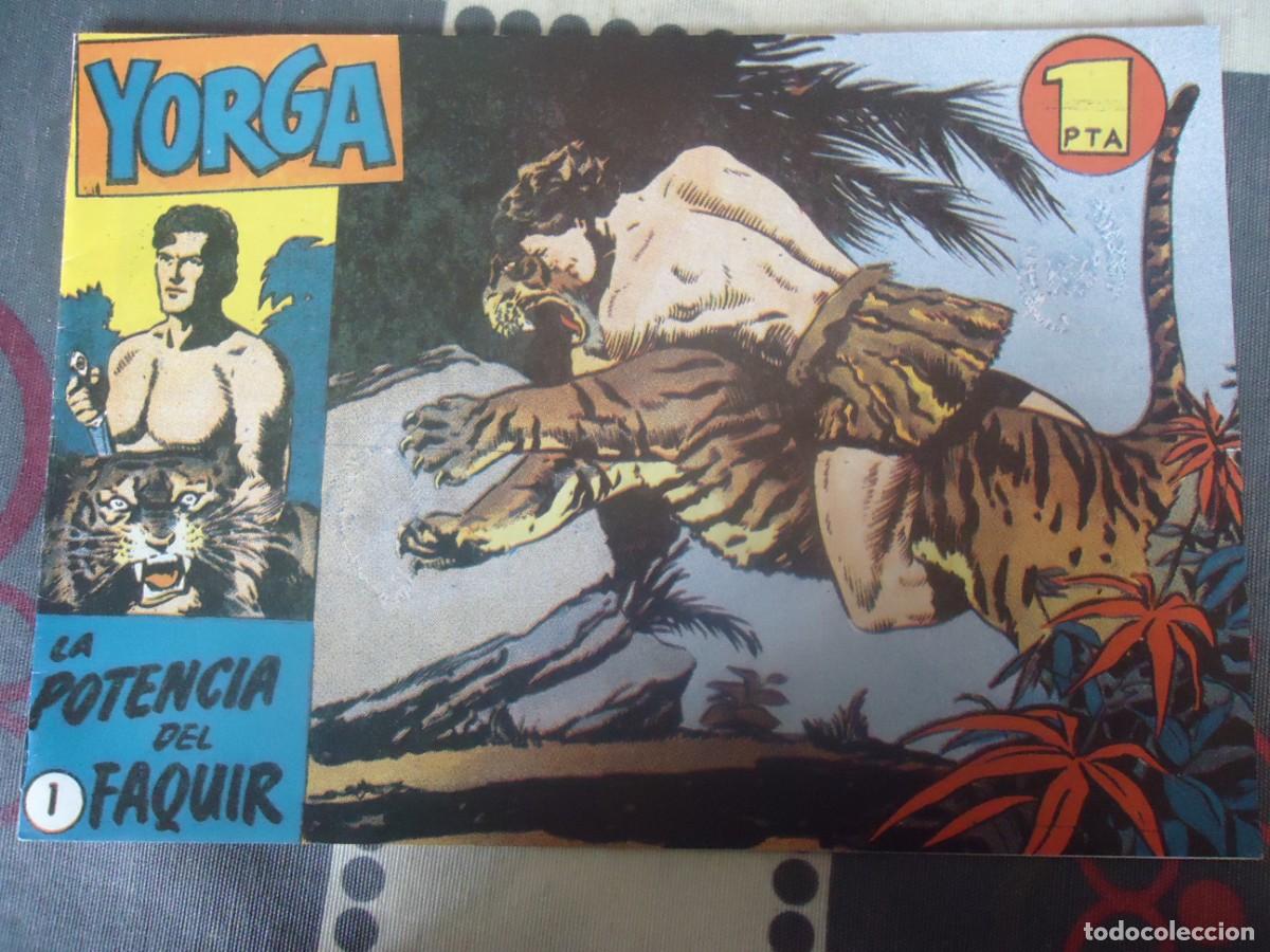 Comics : YORGA N&ordm; 1, LA POTENCIA DEL FAQUIR