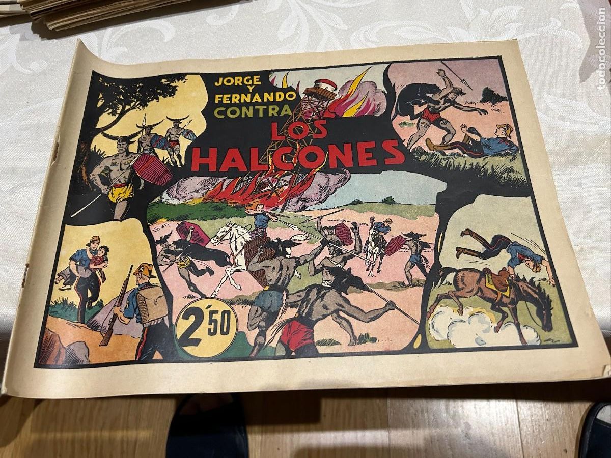 C&oacute;mics: jorge y fernando contra los halcones nuevo