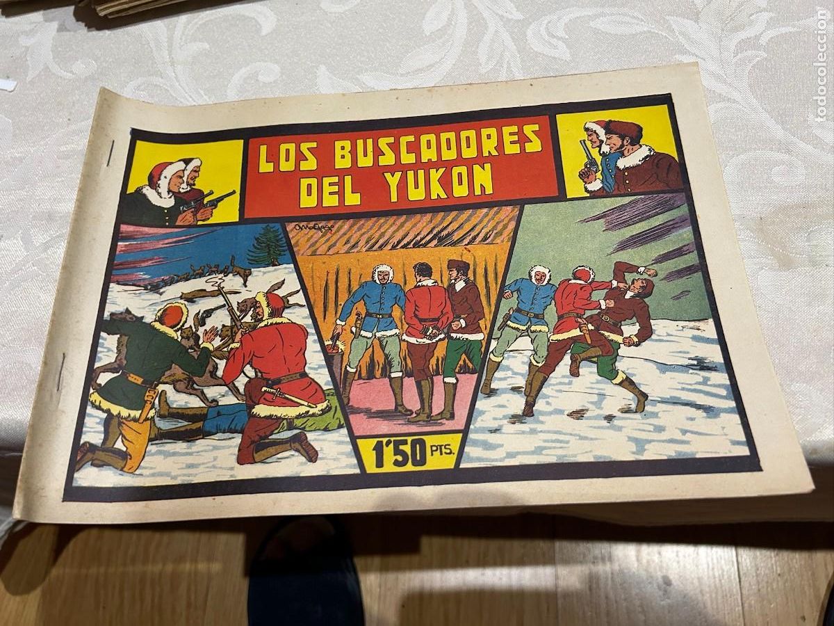C&oacute;mics: grandes aventuras y peliculas los buscadores del yukon nuevo