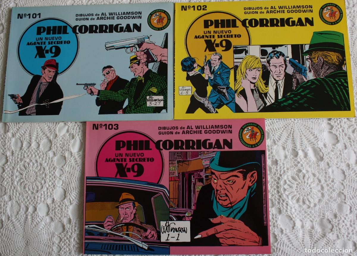 C&oacute;mics: AGENTE SECRETO X-9. PHIL CORRIGAN