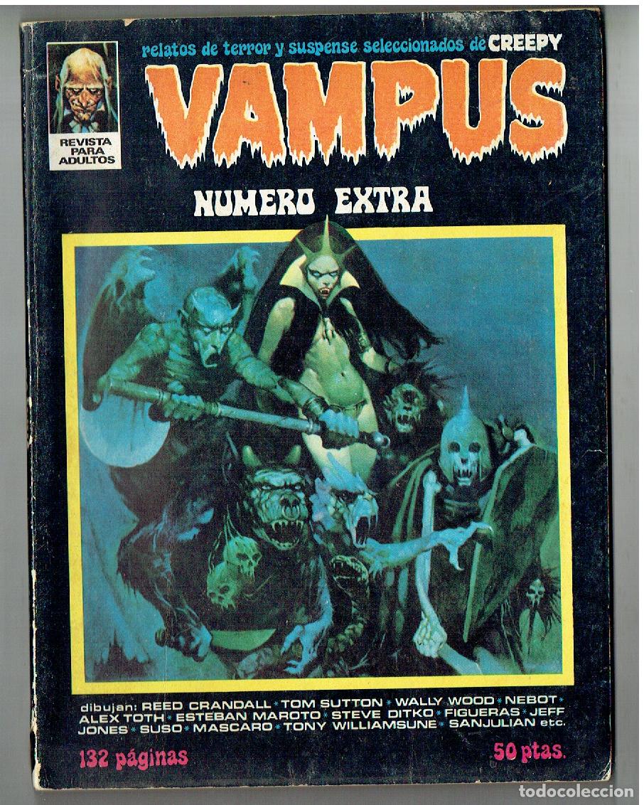 C&oacute;mics: VAMPUS. N&Uacute;MERO EXTRA. IBERO MUNDIAL, 1973.(B/48.3 RUM)