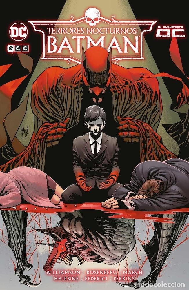 C&oacute;mics: Terrores Nocturnos: Batman - Joshua Williamson, Rosenberg, March Hairsine, Federici - ECC