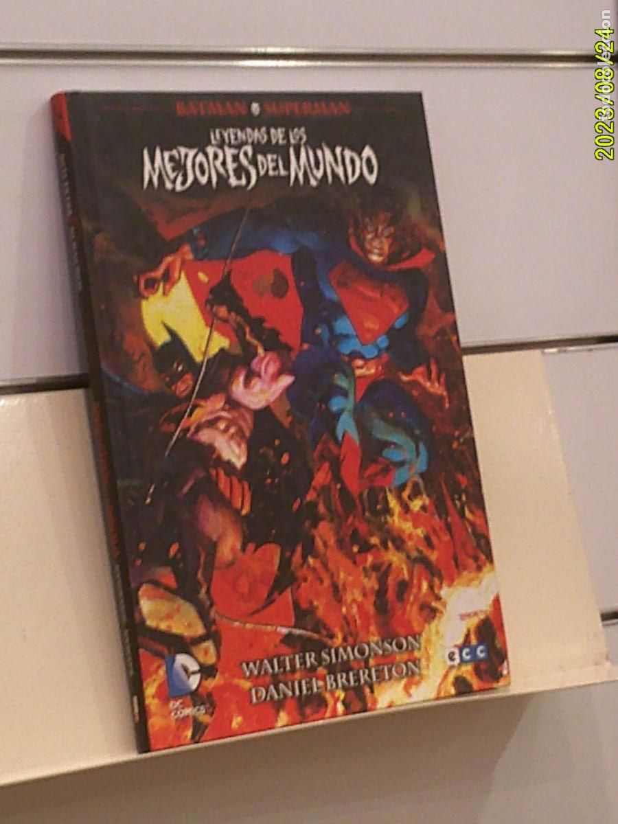 C&oacute;mics: BATMAN & SUPERMAN LEYENDAS DE LOS MEJORES DEL MUNDO TOMO TAPA DURA DC - ECC OFERTA