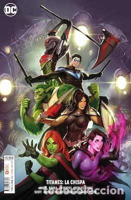 C&oacute;mics: Titanes. Renacimiento 5 La Chispa - Abnett, D&aacute;vila, Cifuentes, Peeples, Ching - ECC