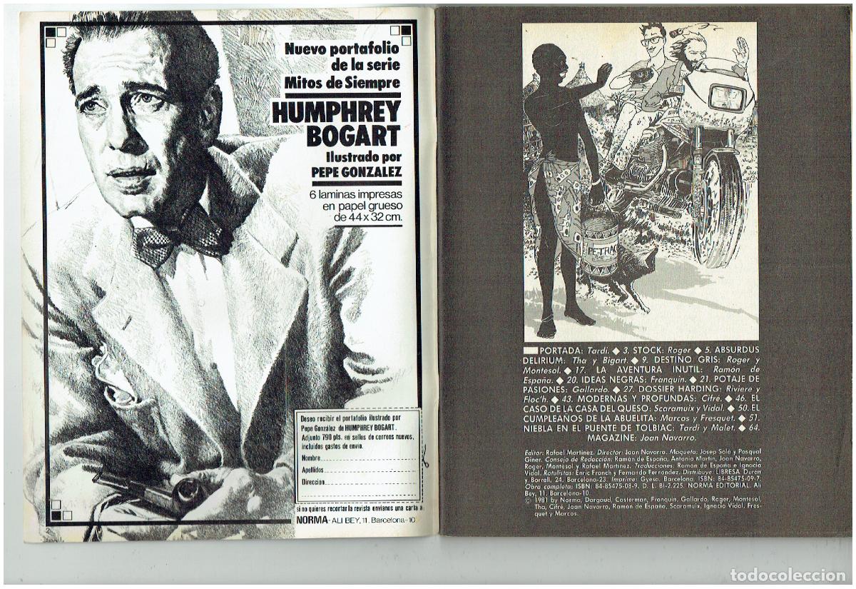 C&oacute;mics: CAIRO. N&ordm; 3. NORMA, 1981. (ST/B8. RUM) - Foto 2
