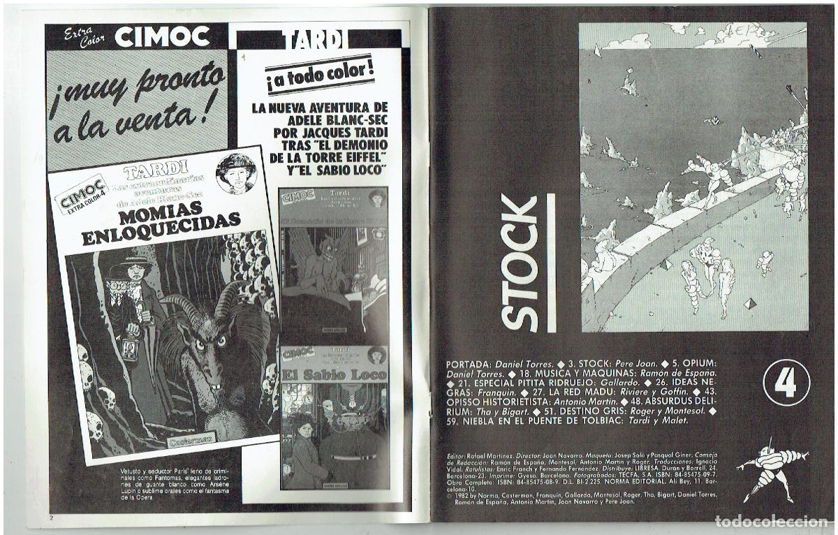 C&oacute;mics: CAIRO. N&ordm; 4. NORMA, 1982. (ST/B8. RUM) - Foto 2