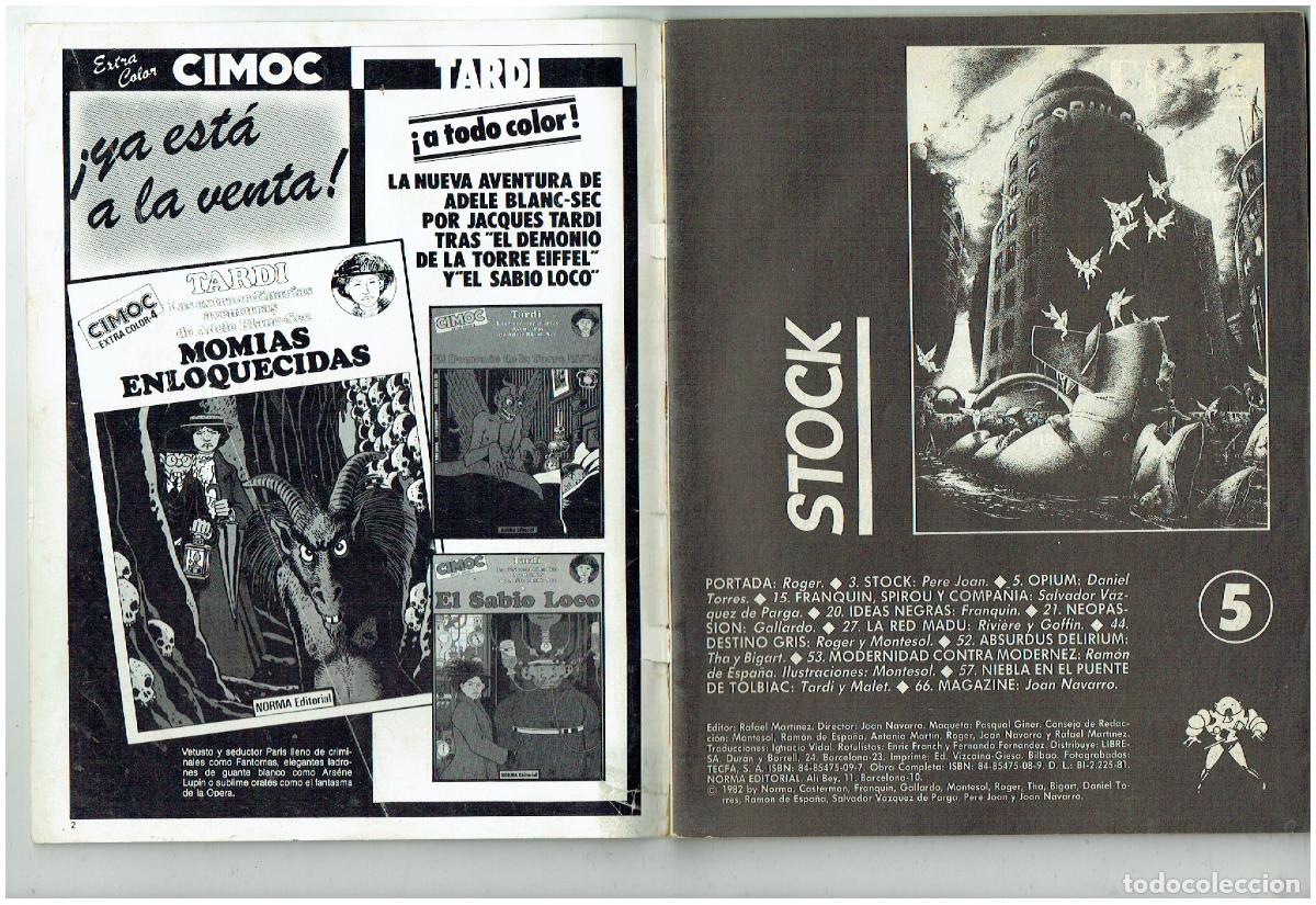 C&oacute;mics: CAIRO. N&ordm; 5. NORMA, 1982. (ST/B8. RUM) - Foto 2