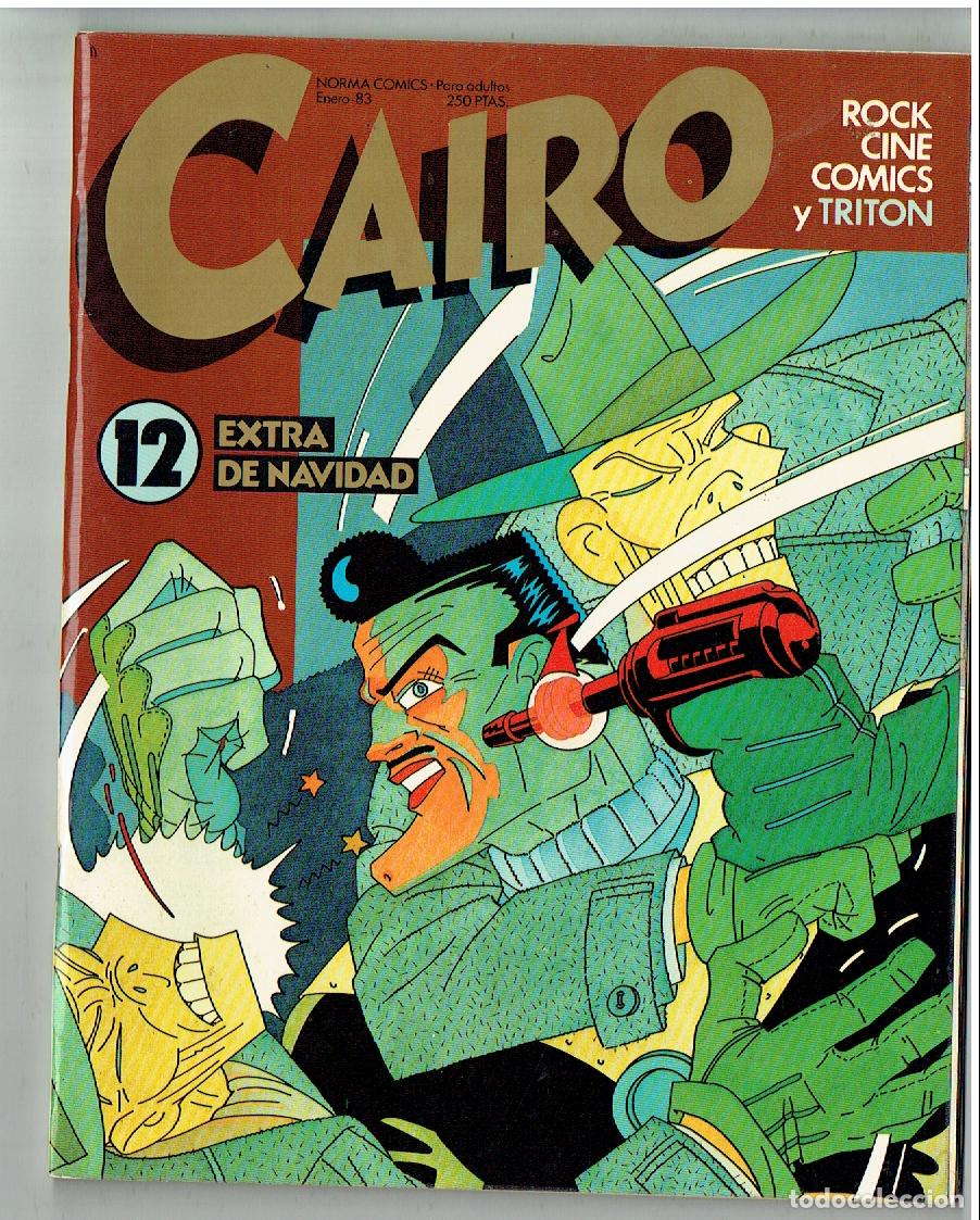 C&oacute;mics: CAIRO. N&ordm; 12. EXTRA DE NAVIDAD. NORMA, 1982. (ST/B8. RUM)