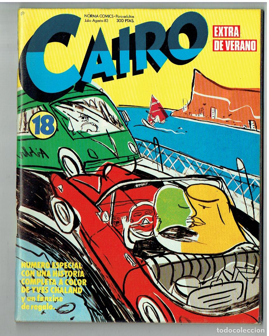 C&oacute;mics: CAIRO. N&ordm; 18. EXTRA DE VERANO. NORMA, 1983. (ST/B8. RUM)