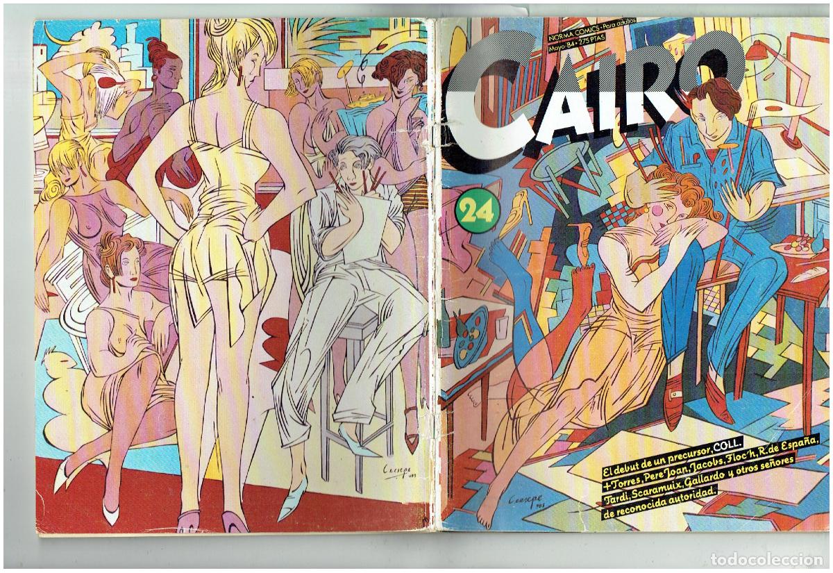 C&oacute;mics: CAIRO. N&ordm; 24. COLL. NORMA, 1984. (ST/B8. RUM) - Foto 2