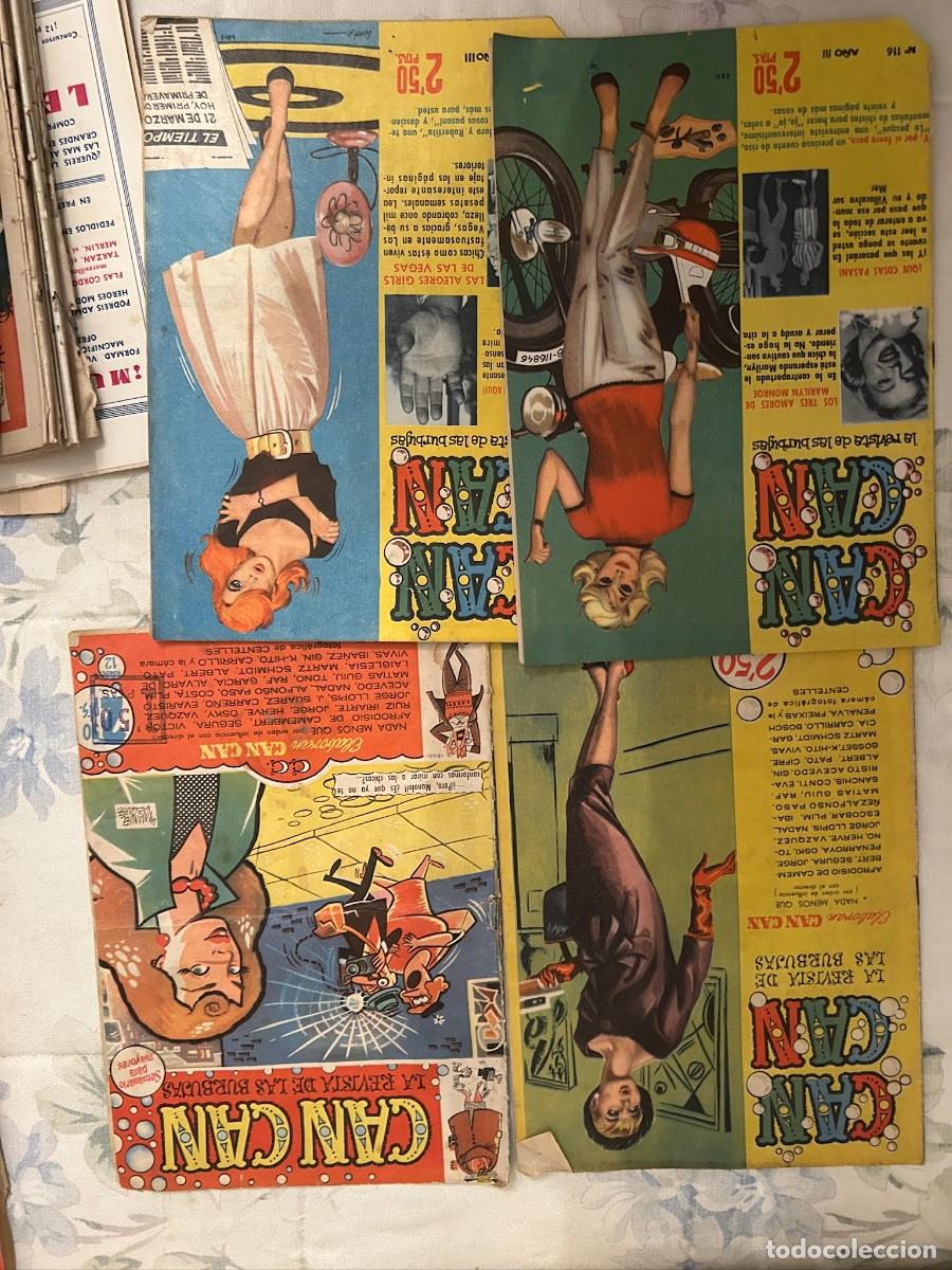 C&oacute;mics: CAN CAN N&ordm; 12-58-111-116 BUEN ESTADO SE PUDE LLEGAR A VENDER SUELTOS