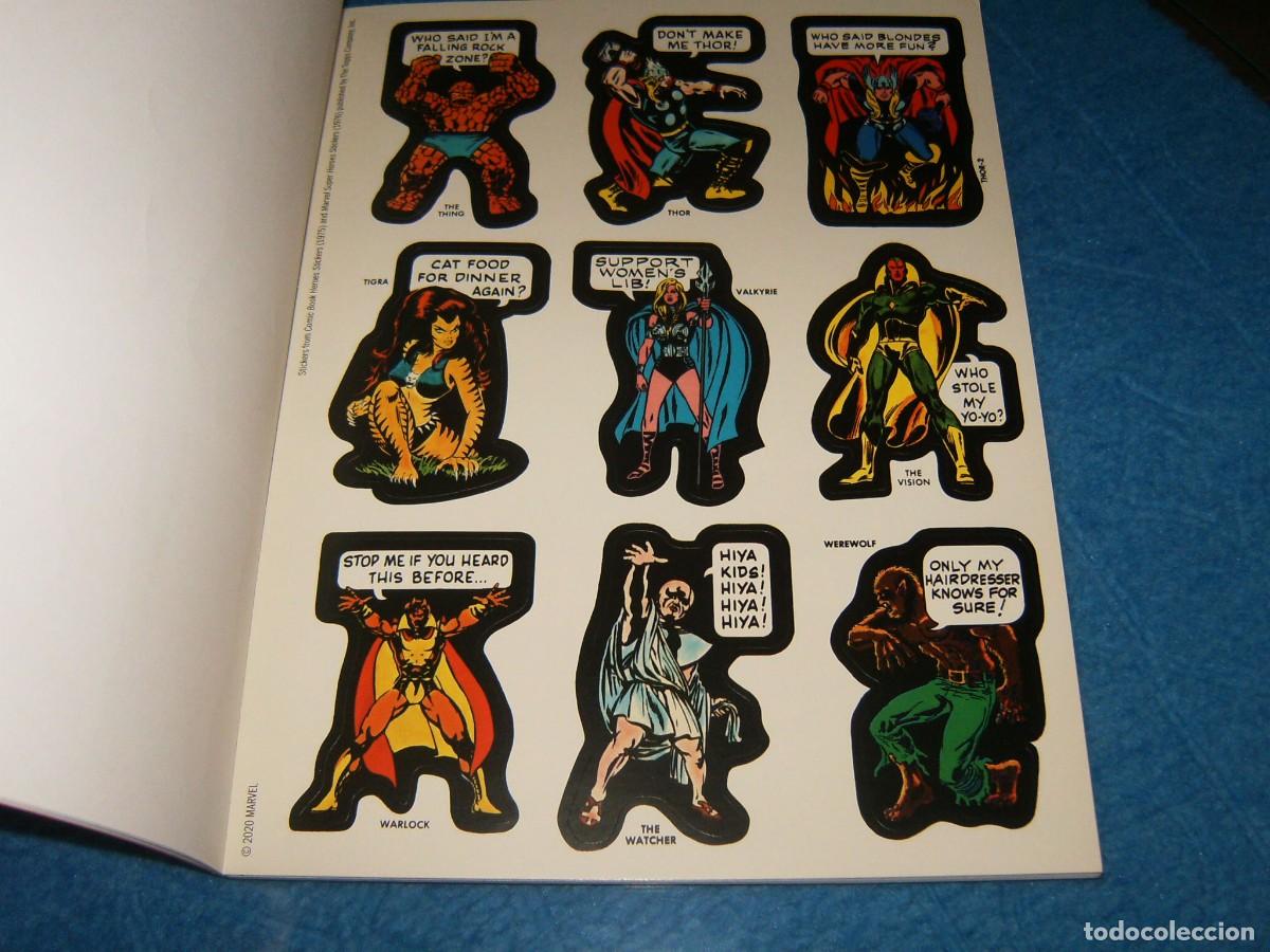 C&oacute;mics: MARVEL CLASSIC STICKER BOOK . Edici&oacute;n original USA por Marvel C&oacute;mics - Foto 4