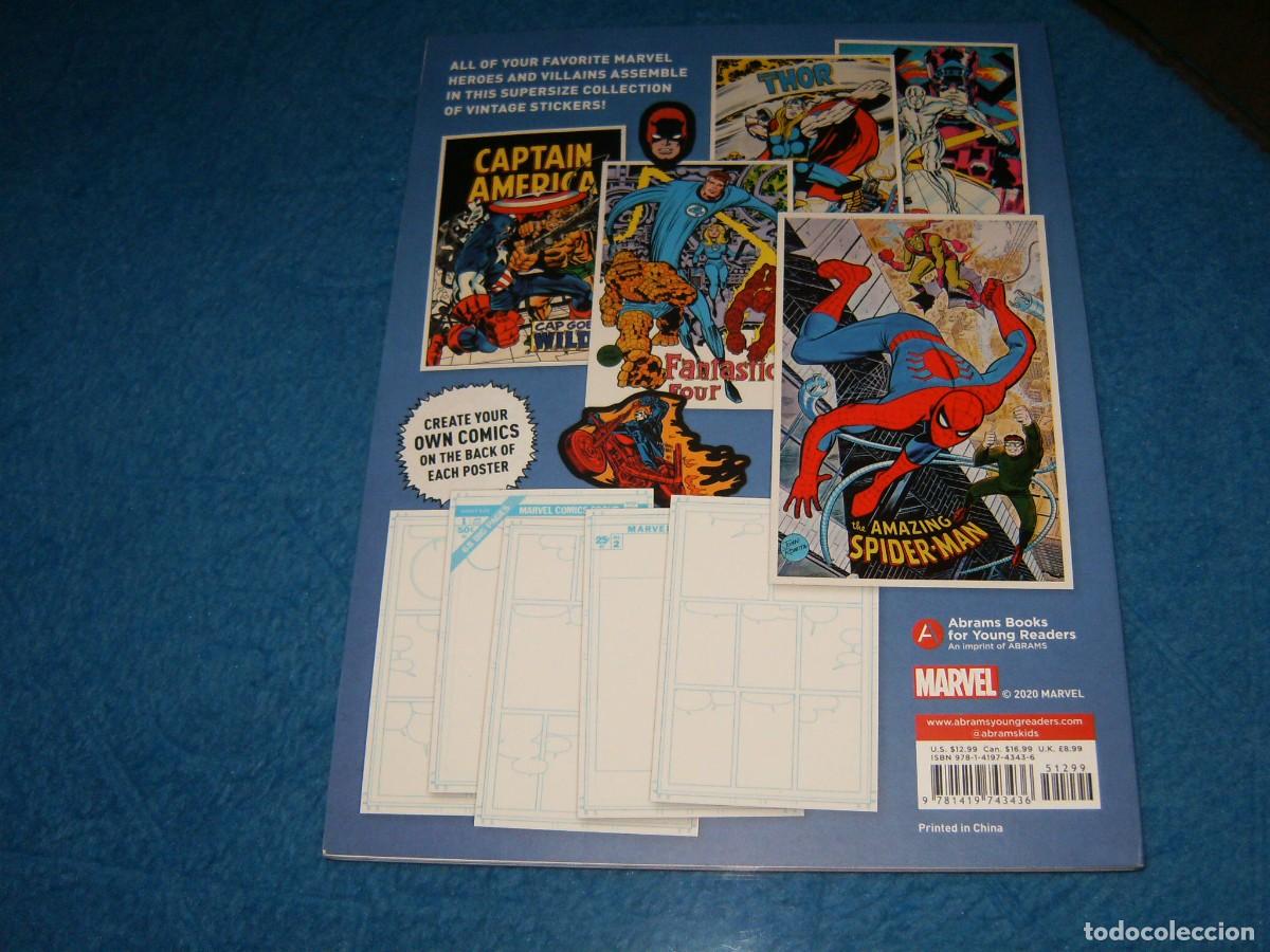C&oacute;mics: MARVEL CLASSIC STICKER BOOK . Edici&oacute;n original USA por Marvel C&oacute;mics - Foto 8