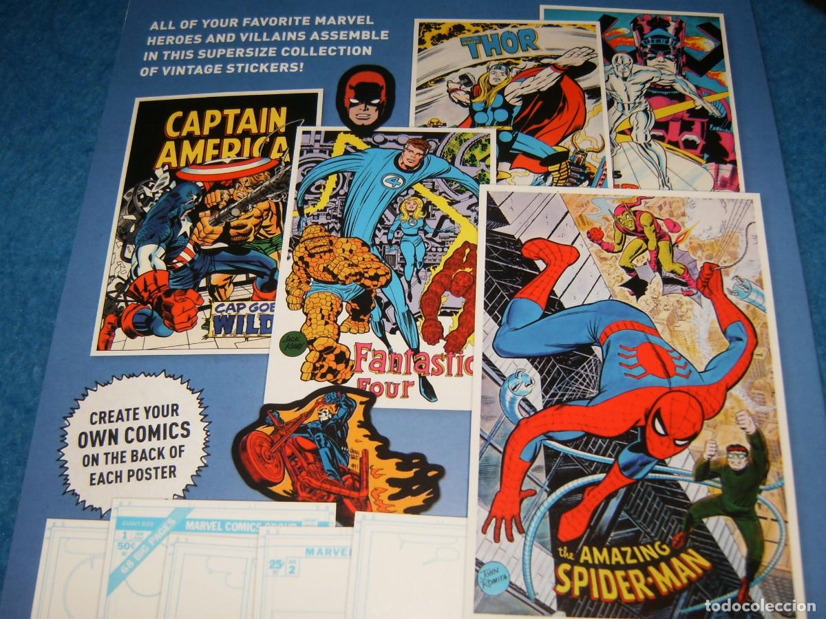 C&oacute;mics: MARVEL CLASSIC STICKER BOOK . Edici&oacute;n original USA por Marvel C&oacute;mics - Foto 9