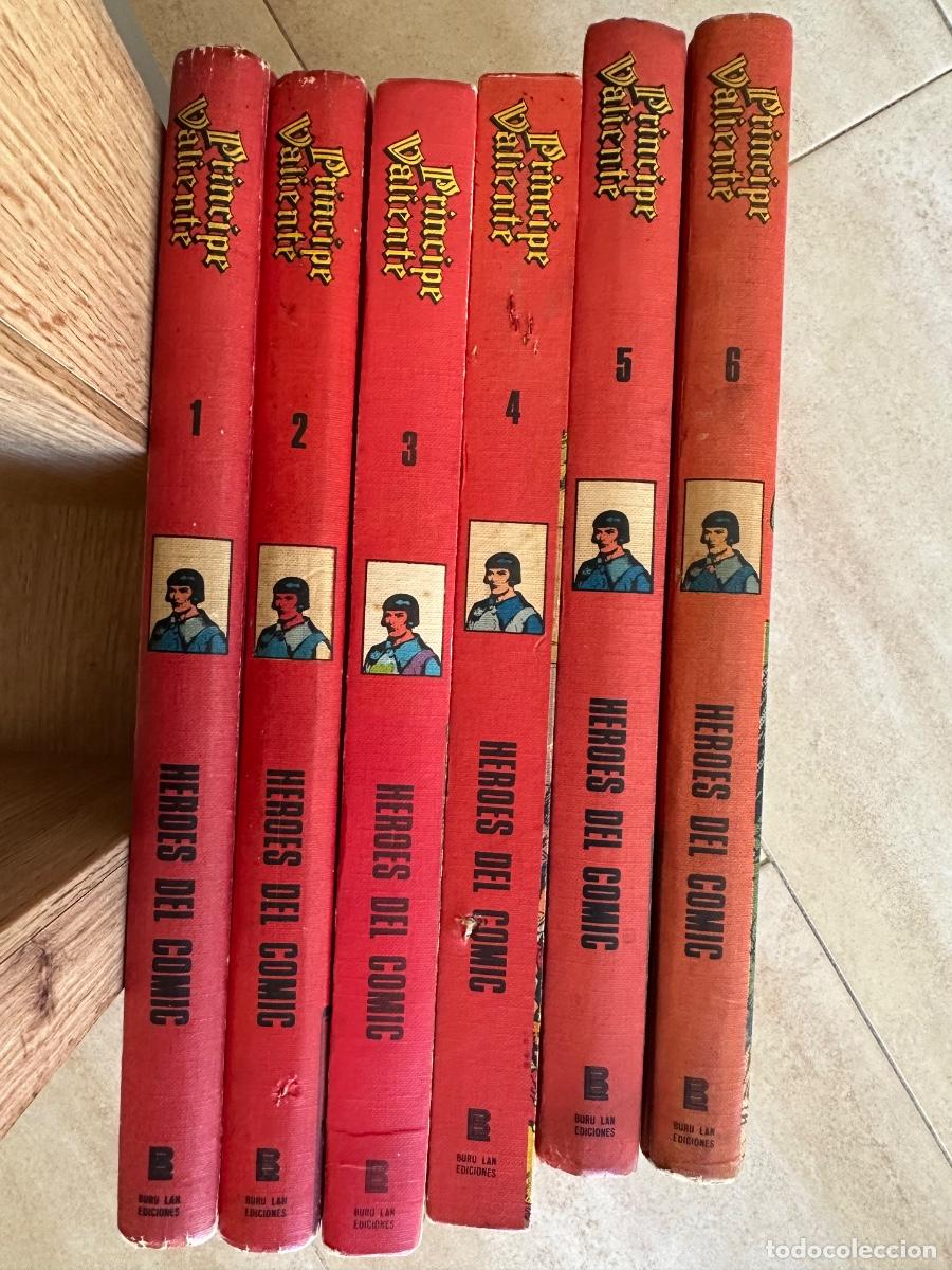 C&oacute;mics: 6 tomos El Pr&iacute;ncipe Valiente 1972 - Foto 1