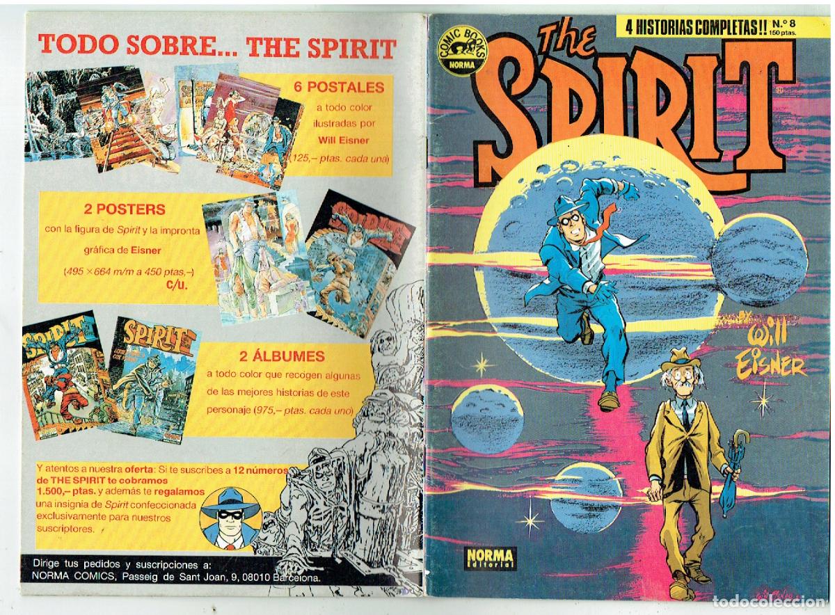C&oacute;mics: THE SPIRIT. N&ordm; 8. WILL EISNER. NORMA 1988. (B/556.1 RUM) - Foto 2
