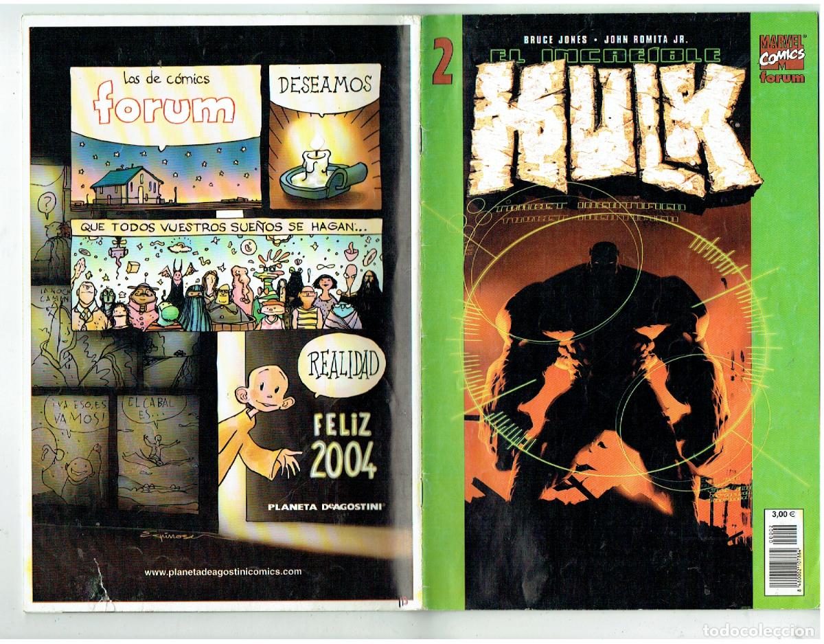 C&oacute;mics: EL INCREIBLE HULK. N&ordm; 2. FORUM, (B/55.1 RUM) - Foto 2