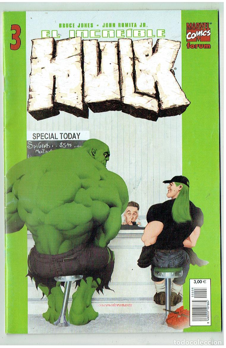 C&oacute;mics: EL INCREIBLE HULK. N&ordm; 3. FORUM, (B/55.1 RUM) - Foto 1