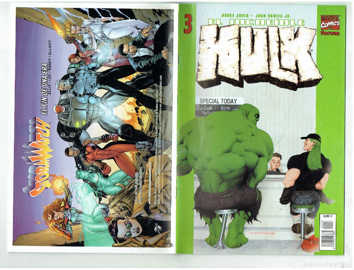 C&oacute;mics: EL INCREIBLE HULK. N&ordm; 3. FORUM, (B/55.1 RUM) - Foto 2