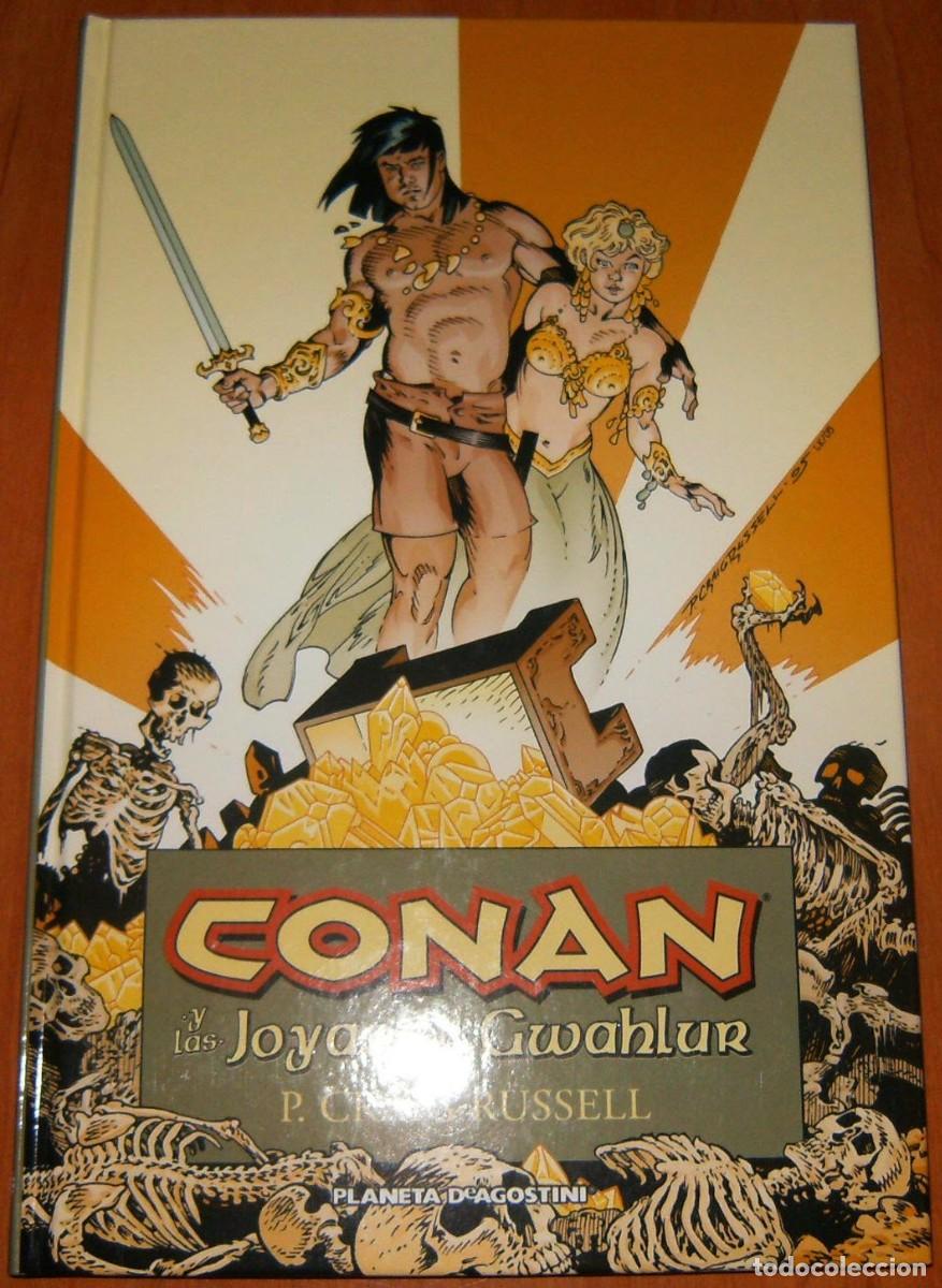 Comics : CONAN Y LAS JOYAS DE GWAHLUR . PLANETA . P. GRAIG RUSSELL