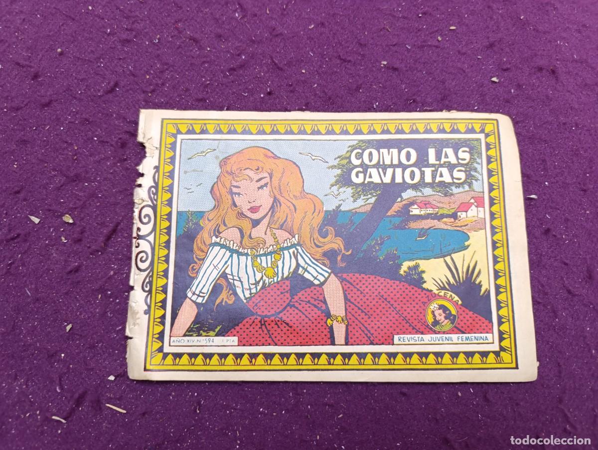 Comics: Tebeo o Comic, antiguo o vintage, Como las Gaviotas, Colecci&oacute;n Azucena, Toray