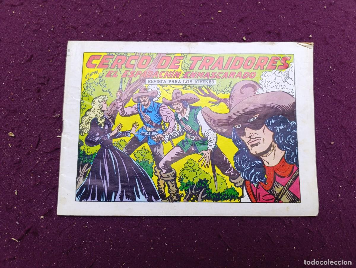 Comics: Tebeo o Comic, antiguo o vintage, Cerco de Traidores, El Espadach&iacute;n Enmascarado, 1982