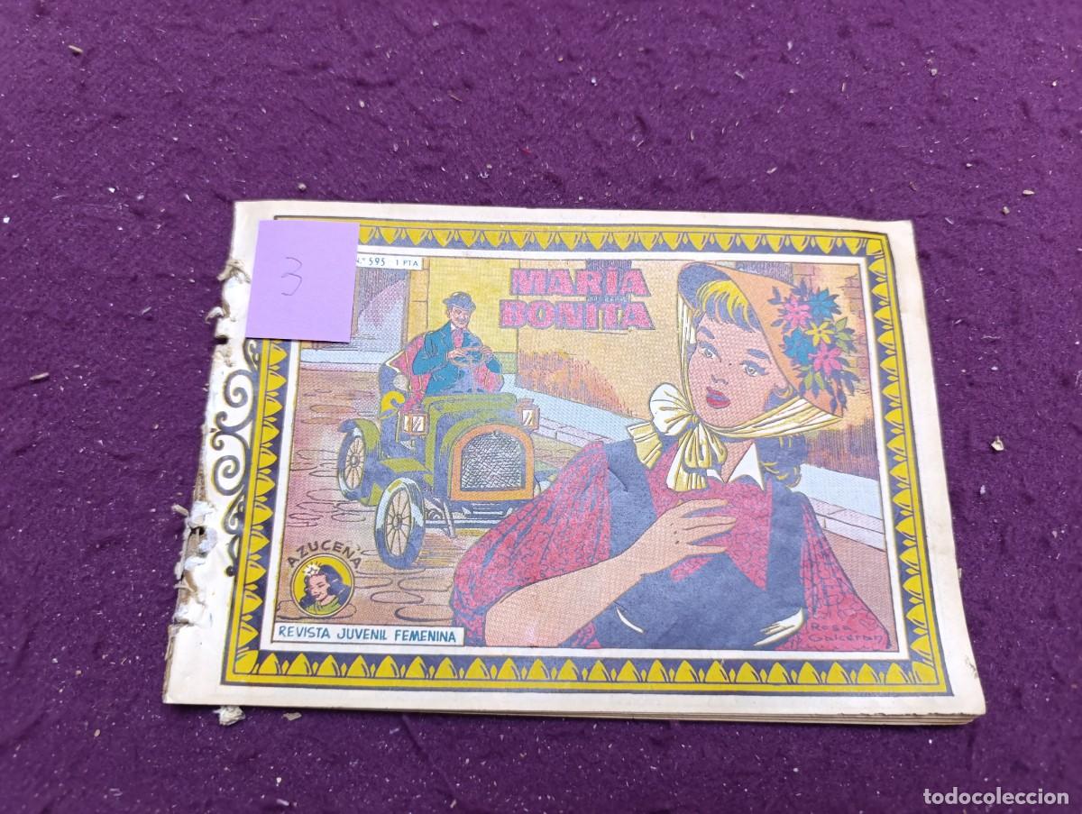 Comics: Lote de 3 Tebeos o Comics, antiguos o vintage, Azucena, Toray, unos 21 x 15 cms.
