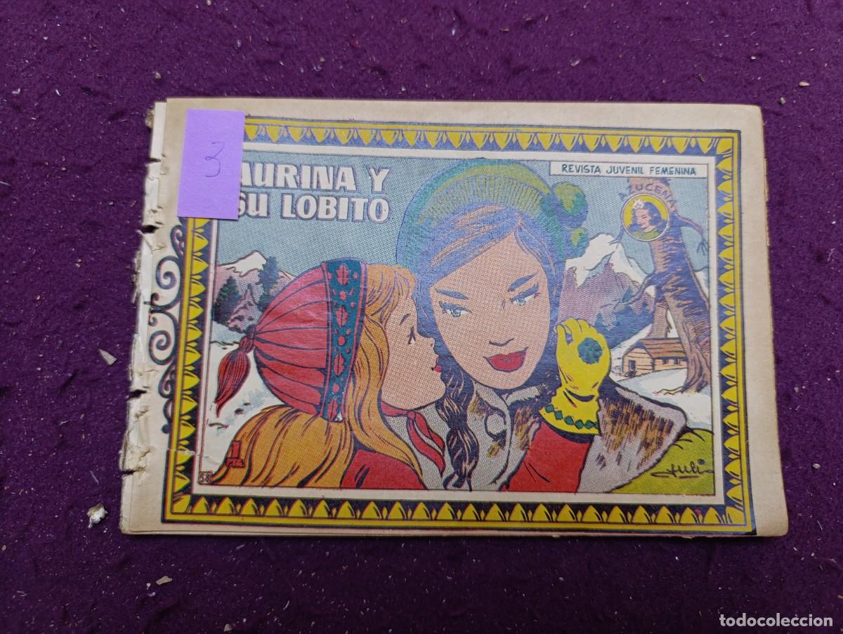 C&oacute;mics: Lote de 3 Tebeos o Comics, antiguos o vintage, Azucena, Toray, unos 21 x 15 cms.