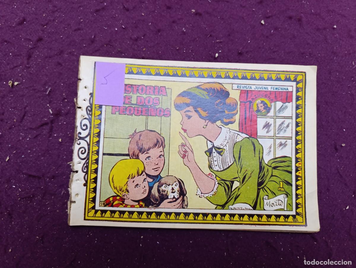 Comics : Lote de 5 Tebeos o Comics, antiguos o vintage, Colecci&oacute;n Azucena, Toray, unos 21 x 15 cms.