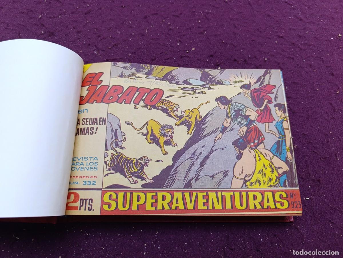 Comics : El Jabato, n&uacute;meros del 332 al 381 correlativos, Bruguera, encuadernado, 1960&acute;s