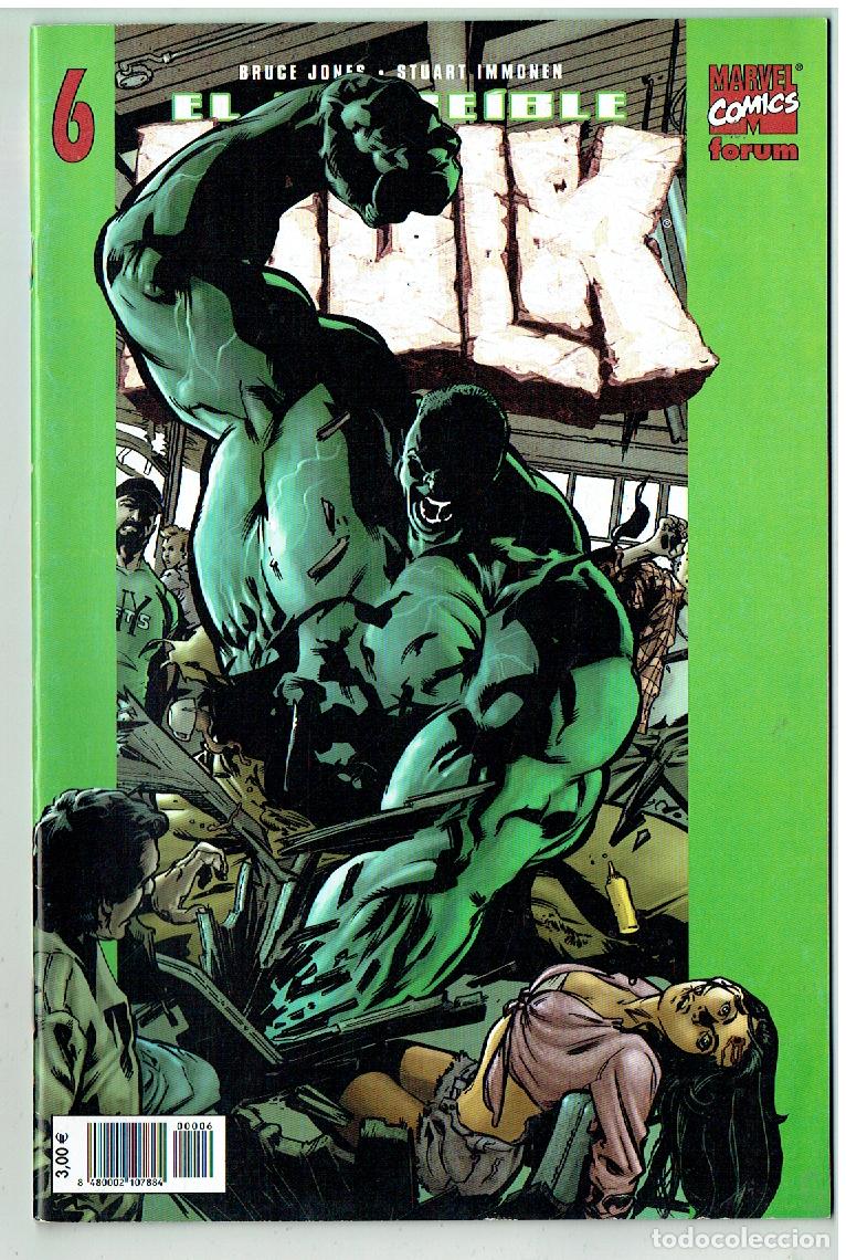 C&oacute;mics: EL INCREIBLE HULK. N&ordm; 6. FORUM, (B/56.1 RUM)