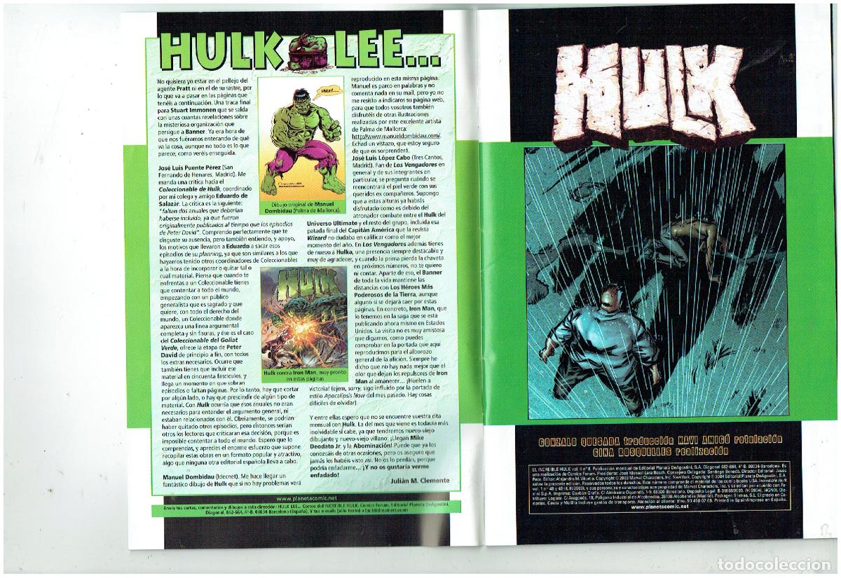 C&oacute;mics: EL INCREIBLE HULK. N&ordm; 8. FORUM, (B/55.1 RUM) - Foto 2