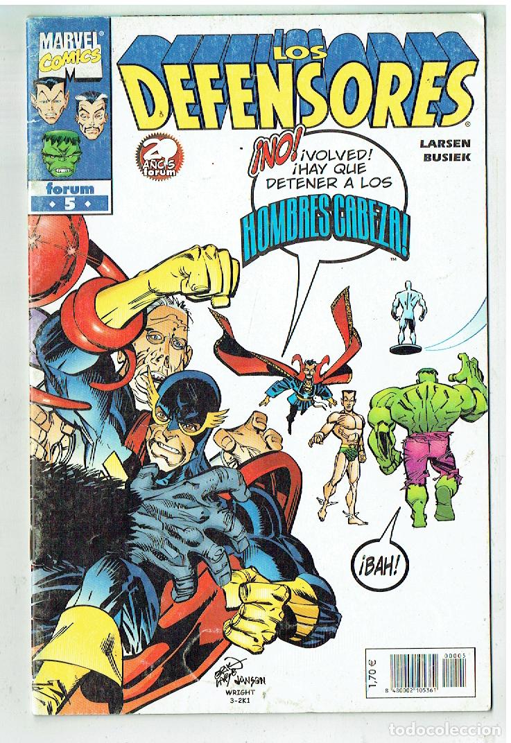 C&oacute;mics: LOS DEFENSORES. N&ordm; 5. FORUM, 2002. (B/56.1 RUM)