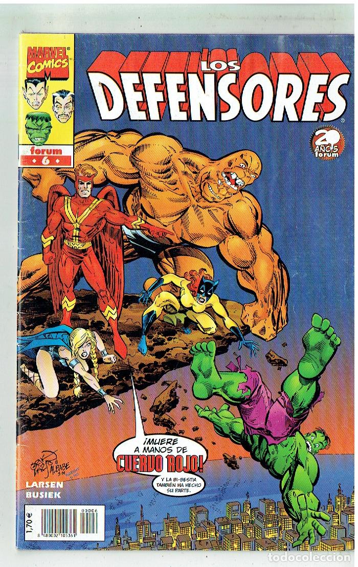 C&oacute;mics: LOS DEFENSORES. N&ordm; 6. FORUM, 2002. (B/56.1 RUM)