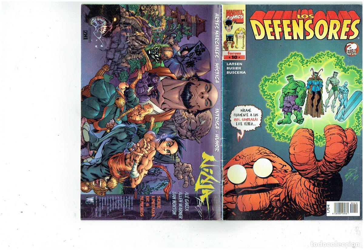 C&oacute;mics: LOS DEFENSORES. N&ordm; 10. FORUM, 2002. (B/55.1 RUM) - Foto 2