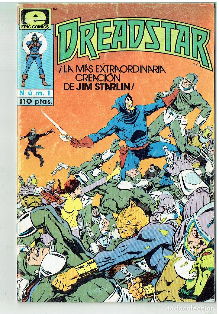 C&oacute;mics: DREADSTAR. N&ordm; 1. EPIC COMICS. (B/56.1 RUM)