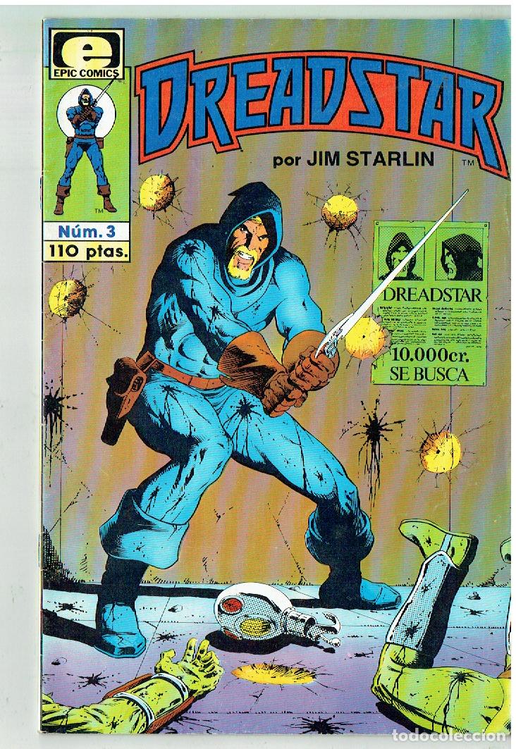 C&oacute;mics: DREADSTAR. N&ordm; 3. JIM STARLIN. EPIC COMICS. (B/56.1 RUM)