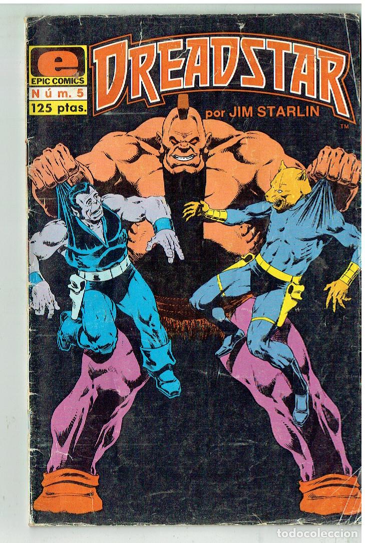 C&oacute;mics: DREADSTAR. N&ordm; 5. JIM STARLIN. EPIC COMICS. (B/56.1 RUM)