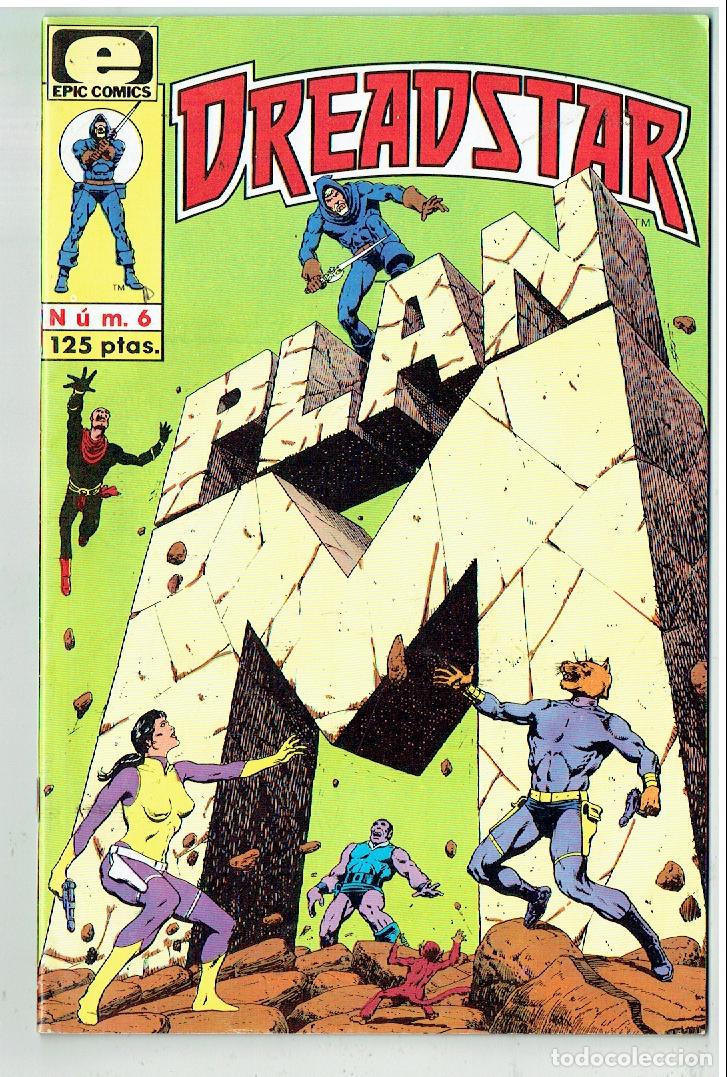 C&oacute;mics: DREADSTAR. N&ordm; 6. EPIC COMICS. (B/56.1 RUM)