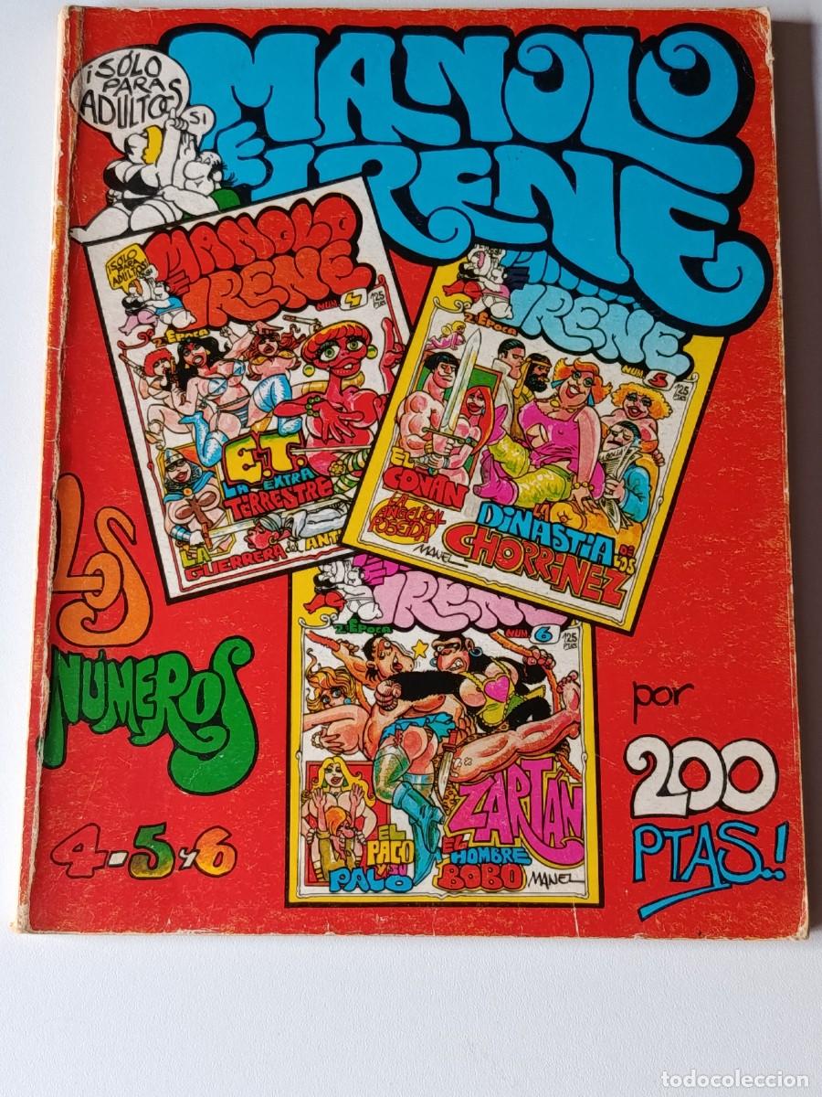 C&oacute;mics: COMIC MANOLO EL RENE 3 NUMEROS - Foto 1