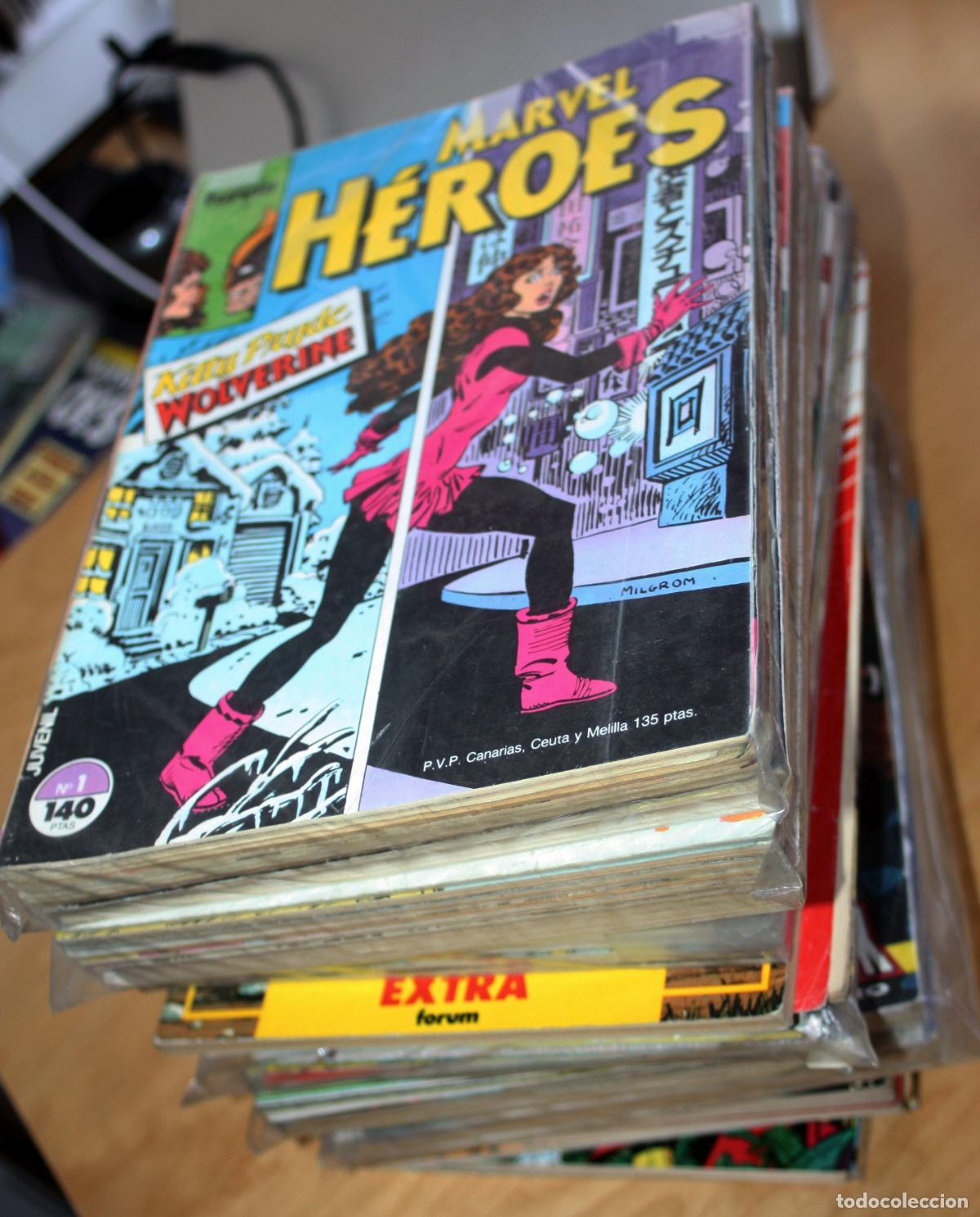 C&oacute;mics: COLECCION COMPLETA MARVEL HEROES , 84 n&uacute;meros + 14 extras, FORUM. - Foto 2