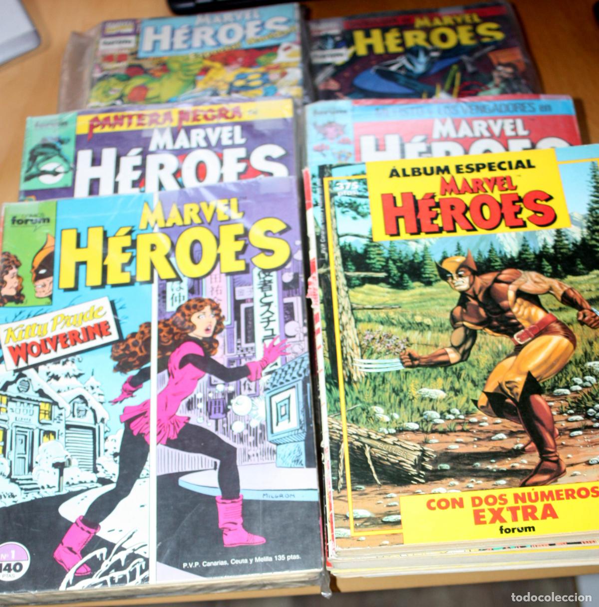 C&oacute;mics: COLECCION COMPLETA MARVEL HEROES , 84 n&uacute;meros + 14 extras, FORUM. - Foto 6