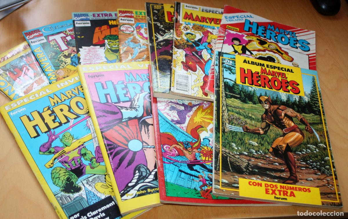 C&oacute;mics: COLECCION COMPLETA MARVEL HEROES , 84 n&uacute;meros + 14 extras, FORUM. - Foto 7