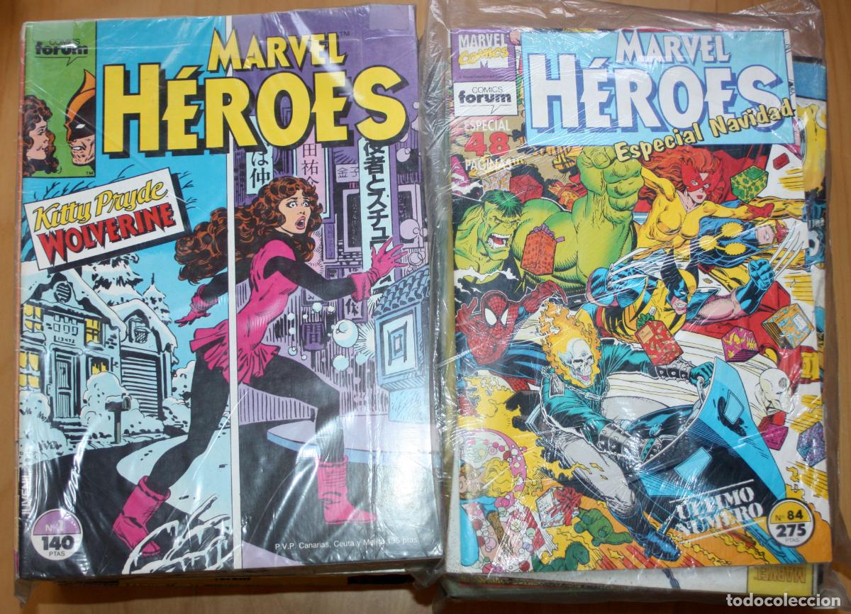 C&oacute;mics: COLECCION COMPLETA MARVEL HEROES , 84 n&uacute;meros + 14 extras, FORUM. - Foto 3