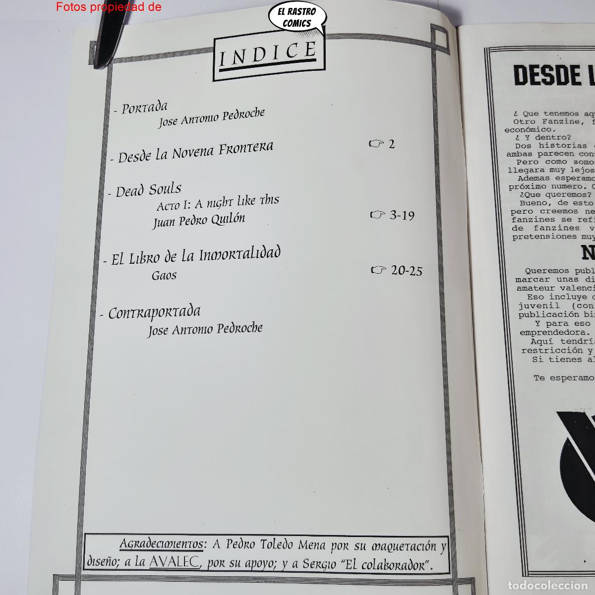 C&oacute;mics: VC Valencia Corp n&ordm; 0, fanzine, comic, 1995 - Foto 3