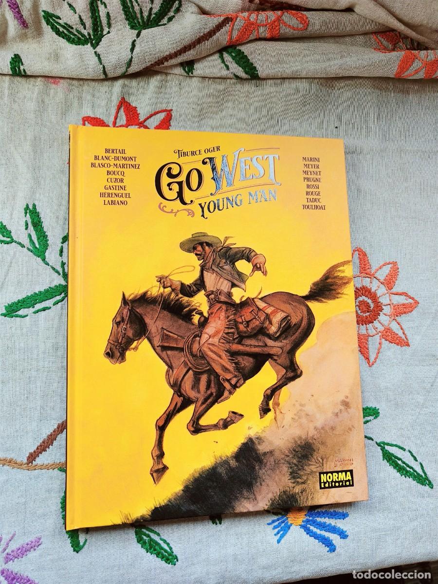 C&oacute;mics: Go West. Young Man. Integral. Norma. Esta como nuevo.
